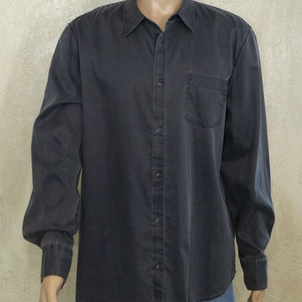 Calvin Klein Distressed Mens Shirt Size XLarge